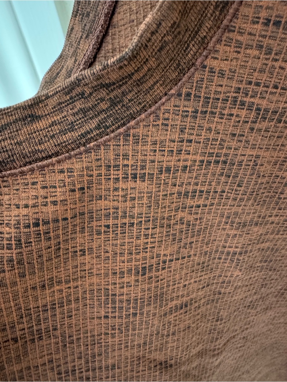 Athleta Rust Brown Ribbed Tank Top - Picture 4 of 8